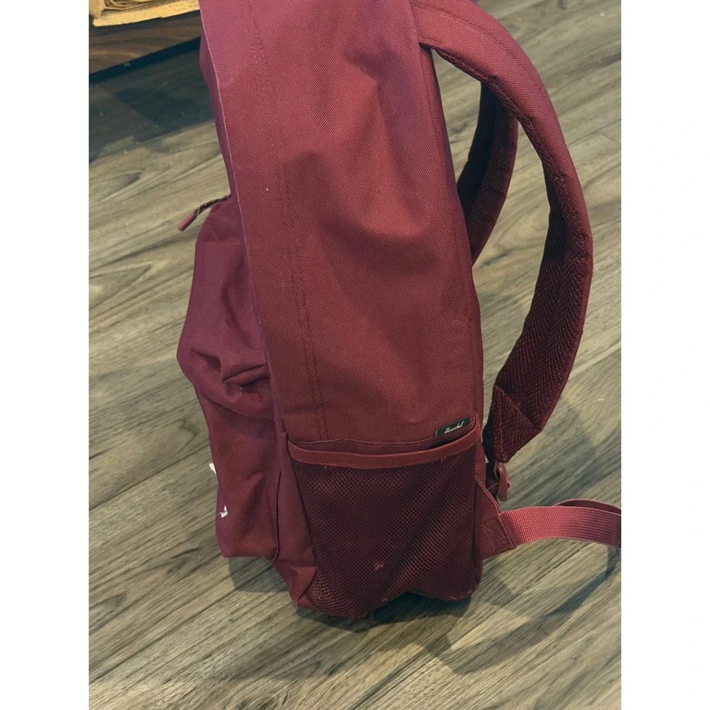 Herschel Supply Co Classic Backpack Burgundy Maroon Canvas School Travel Bag